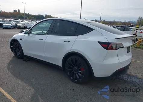 2023 Tesla Model Y Performance Dual Motor All-Wheel Drive from USA, damaged, VIN 7SAYGDEF5PF947410